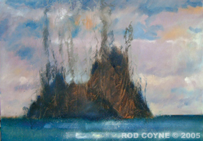 The Skelligs Art Burning