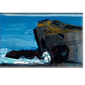 Rod Coyne, “Thick Head” 10x15cm, oil on canvas, 2010