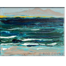Rod Coyne, “Atlantic Blue” 23x31cm, oil on canvas, 2010