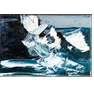 Rod Coyne, “Atlantic Crash” 15x10cm, oil on canvas, 2010